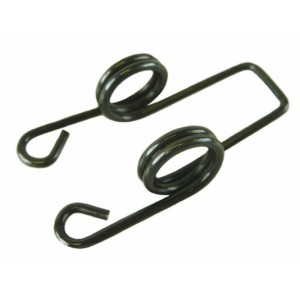 Fixing spring for hand brake lever