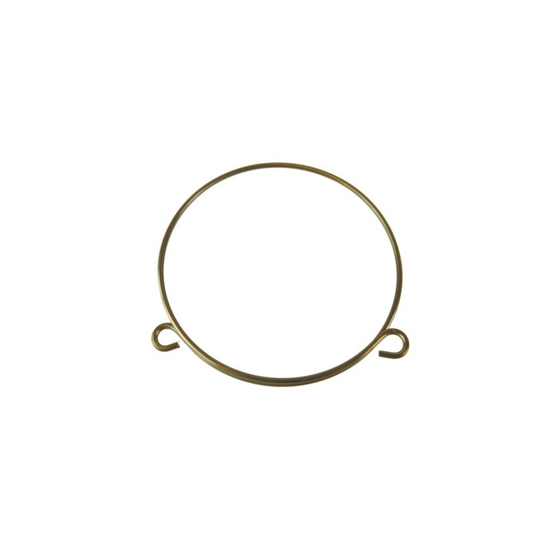 Fastening clip for grease cap pin bearing front axle