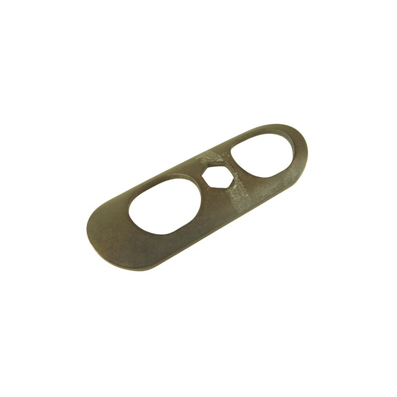 Cover plate for steering rack ball joints