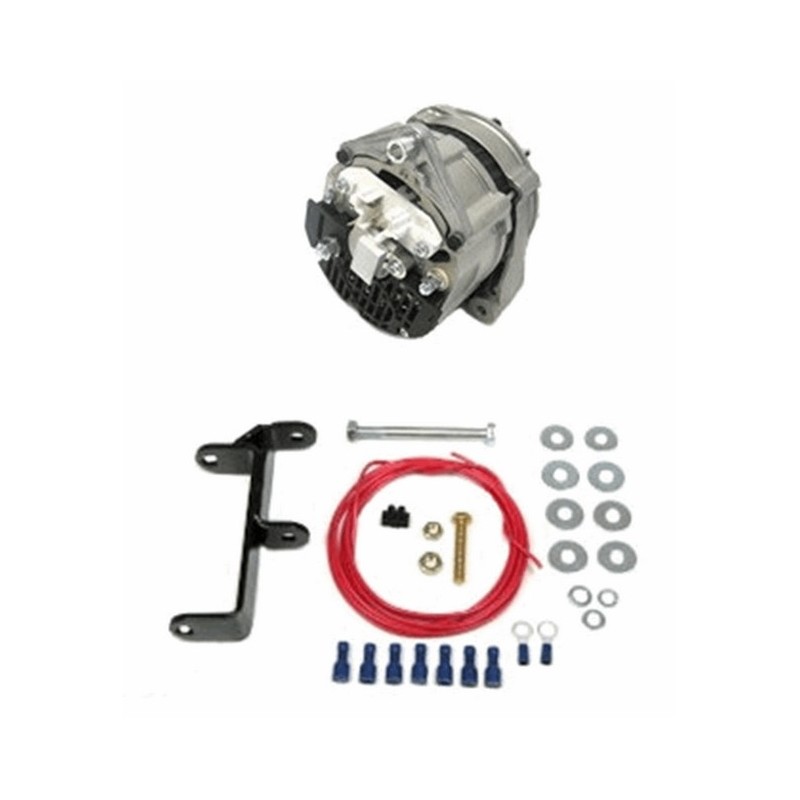 Alternator 7,4 V/35A, with support