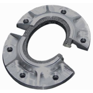 Crankshaft sealing cups with sealing ring