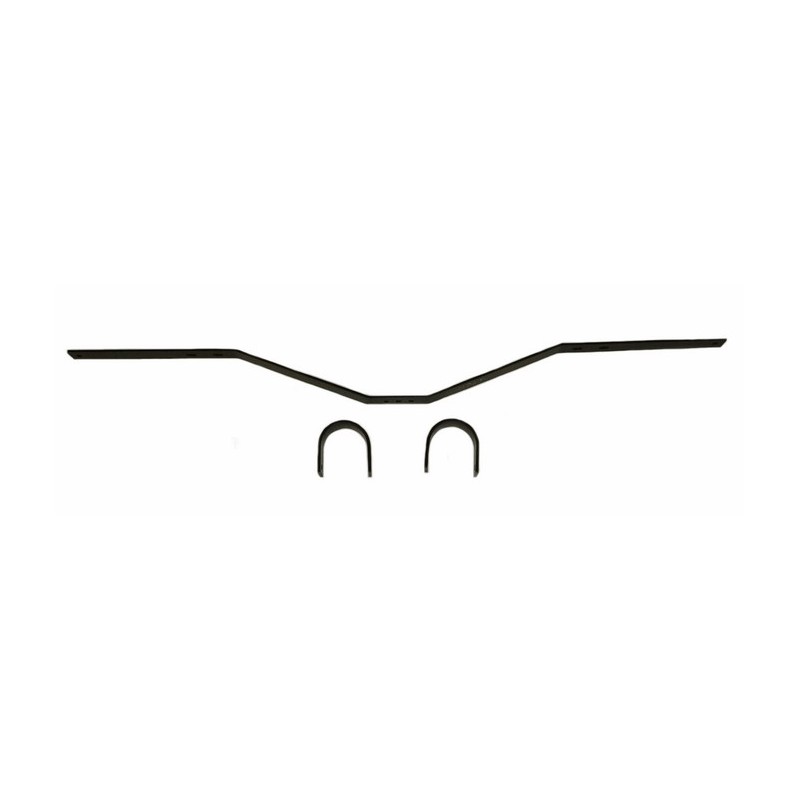 Set of brackets for front bumper