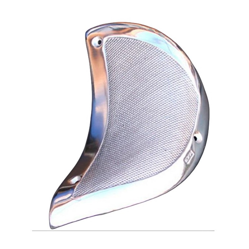 Fender protector aluminium rear left