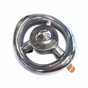 Emblema rotondo per buco manovella