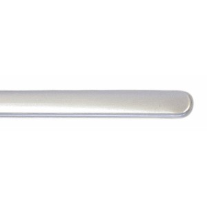 Modanatura inox sopra longherone con ganci