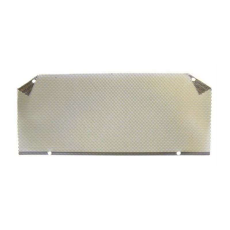 Fliegengitter hinter Grill