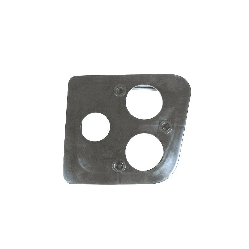 Plastic base for rear lamp cluster right black