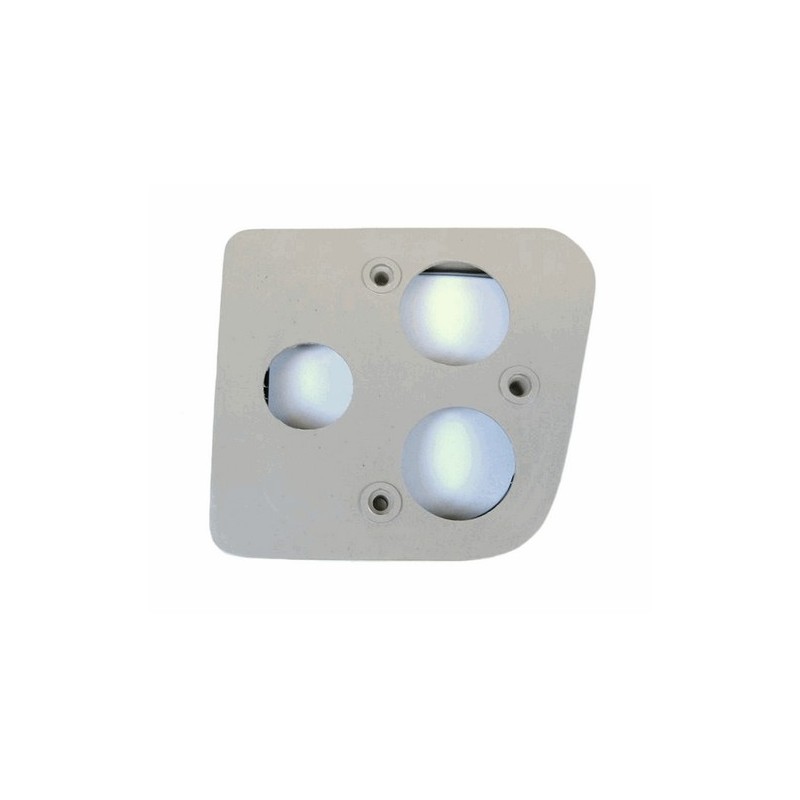 Rücklichtsockel rechts grau