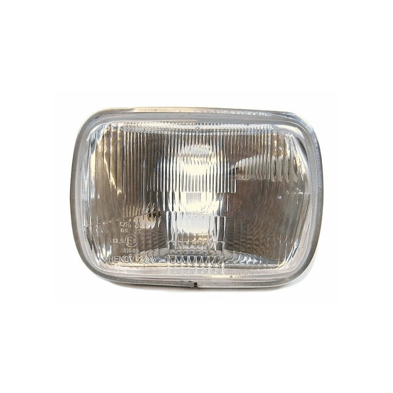 Reflector rectangular R2, Bilux, for headlight housings made of metal