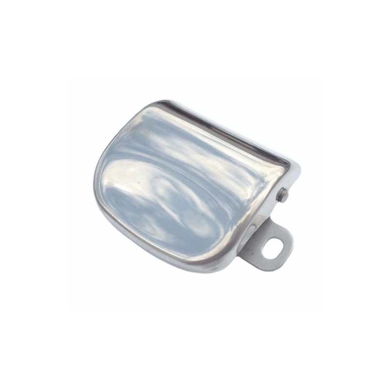 Seguro de ventanilla en posición cerrada inox.