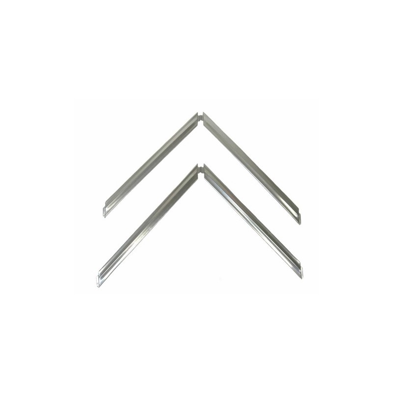 Juego de chevrones aluminio