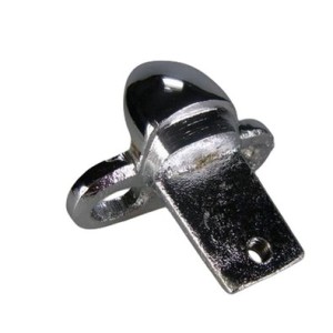 Support piece for bonnet rail