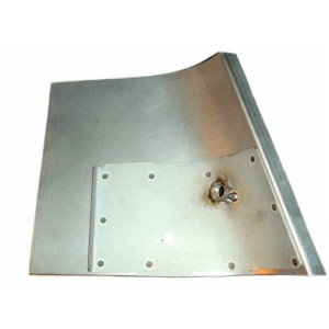 Seat belt anchorage repair panel inner rear wing 2cv right