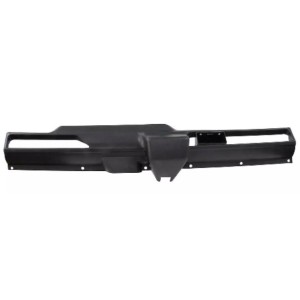 Dashboard cover black plastic