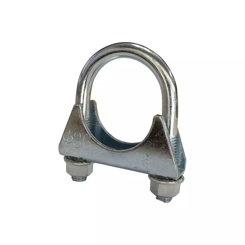 Exhaust clamp round 36 mm