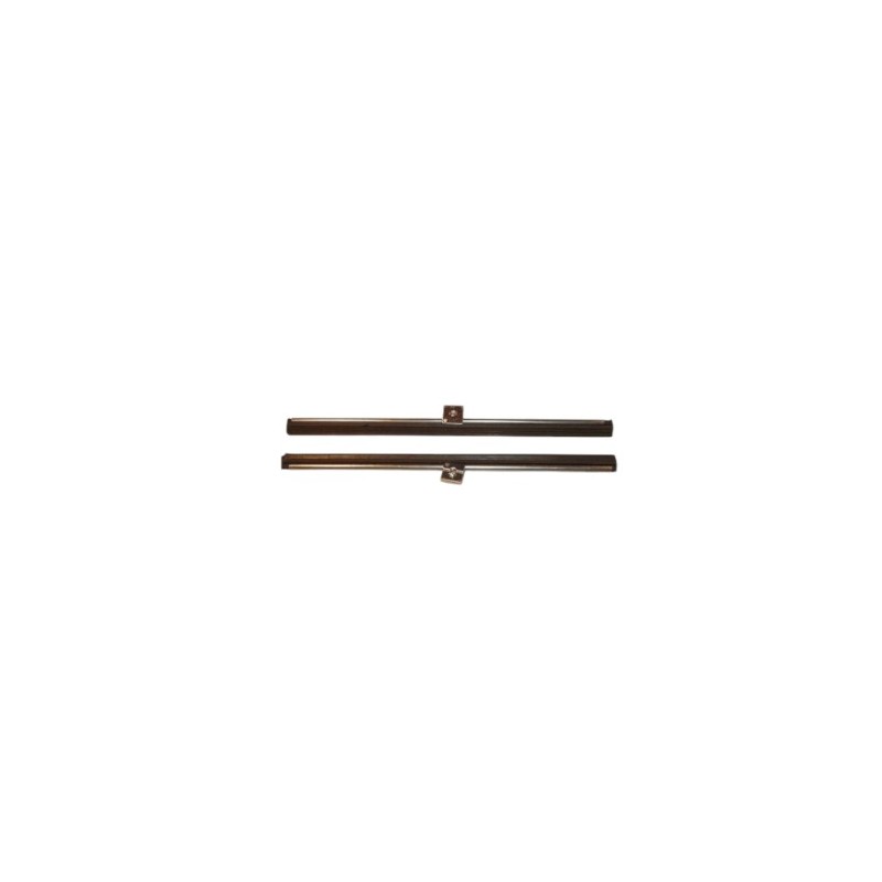 Spazzole tergicristallo inox 1 coppia