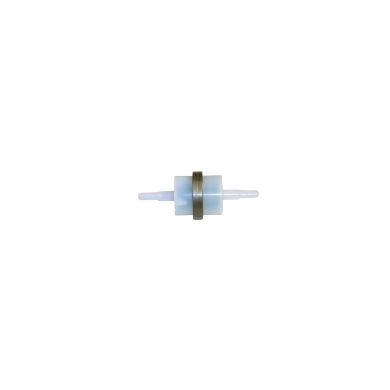 Petrol filter with non-return valve
