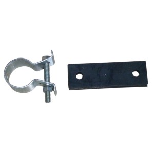 Soporte para tubo de escape trasero, lado del.