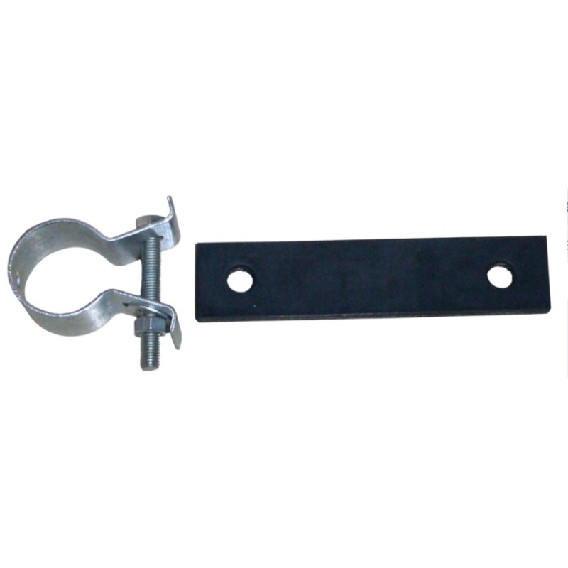Soporte para tubo de escape trasero, lado tras.