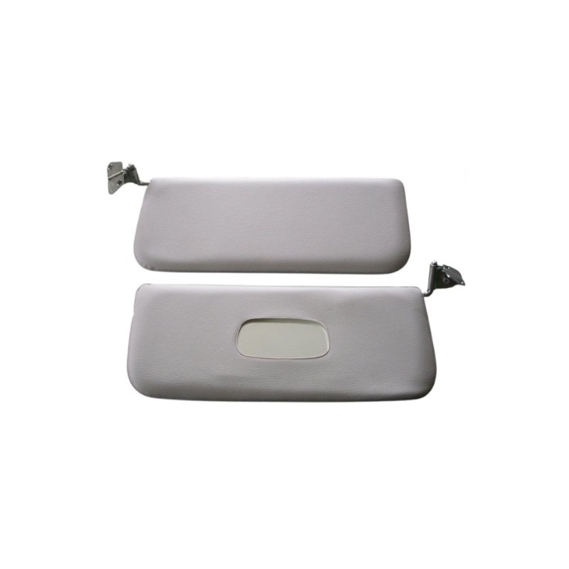 1 Pair of sun shades grey with metal supports