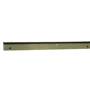 Fixing strip for rear door hinge seal on the side of the body