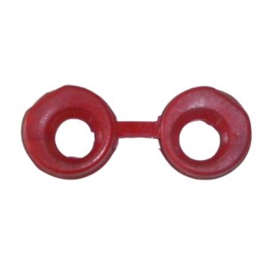 Doppia guarnizione tubo guida aste distribuz. prodotto in silicone, ottima qualità!