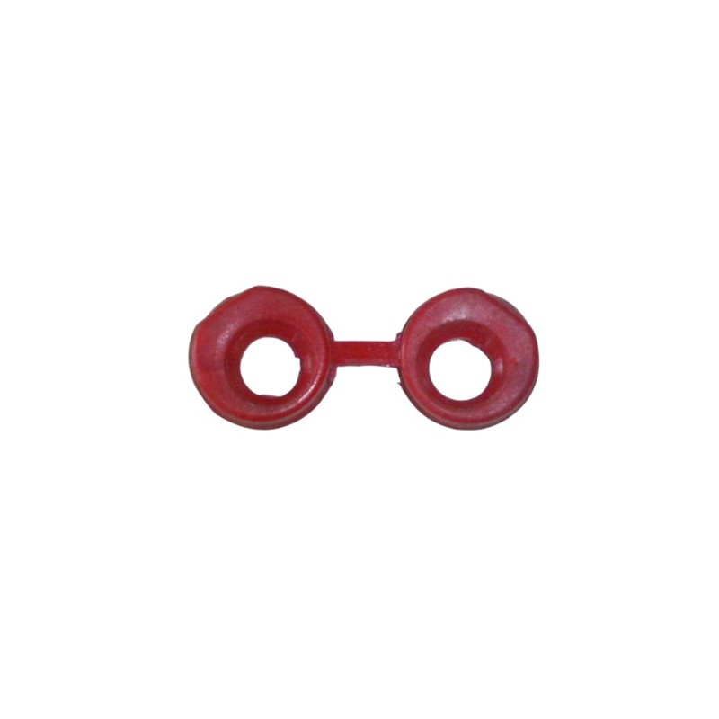 Double gasket for pushrod guide tubes, made of silicon, best quality!