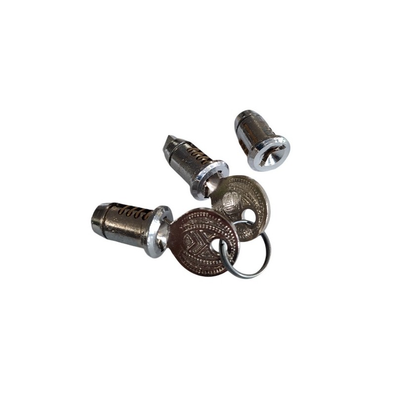 Satz 3 Schloßzylinder + 2 Schlüssel