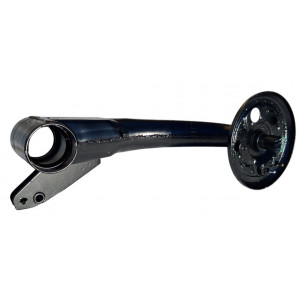 Schwingarm hinten links, sandgestrahlt und pulverbeschichtet