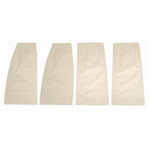 4 cloth material spring fixition pads for one bench