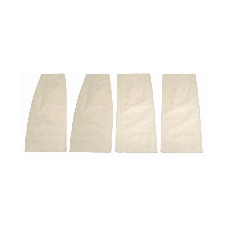 4 cloth material spring fixition pads for one bench