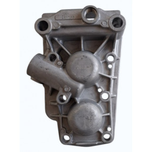 Transmission cover with thread for reverse light