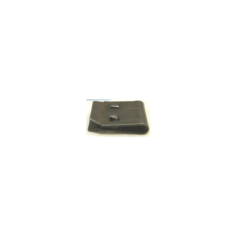 Clamp for rear wing rear side