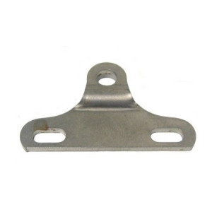 Fixing plate for windscreen frame