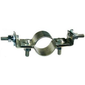 Exhaust support bracket for intermediate pipe