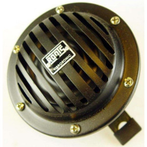 Bocina negra con sonido bajo 6V