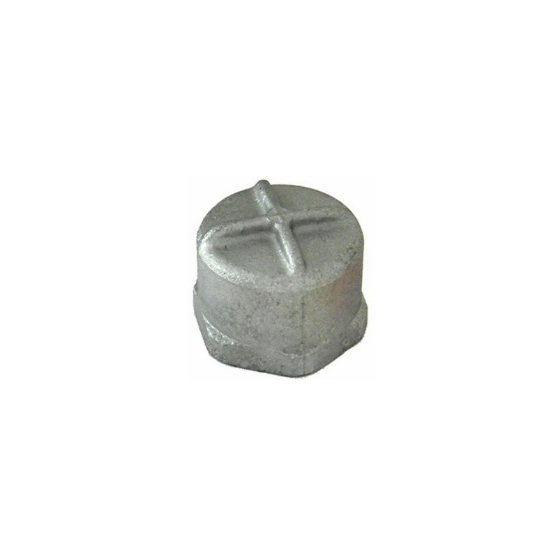 Aluminium cap for steering rack, right side