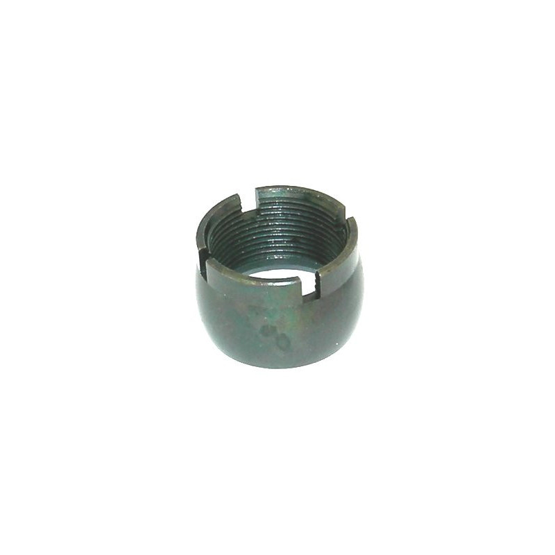 Slotted ring nut in steering rack