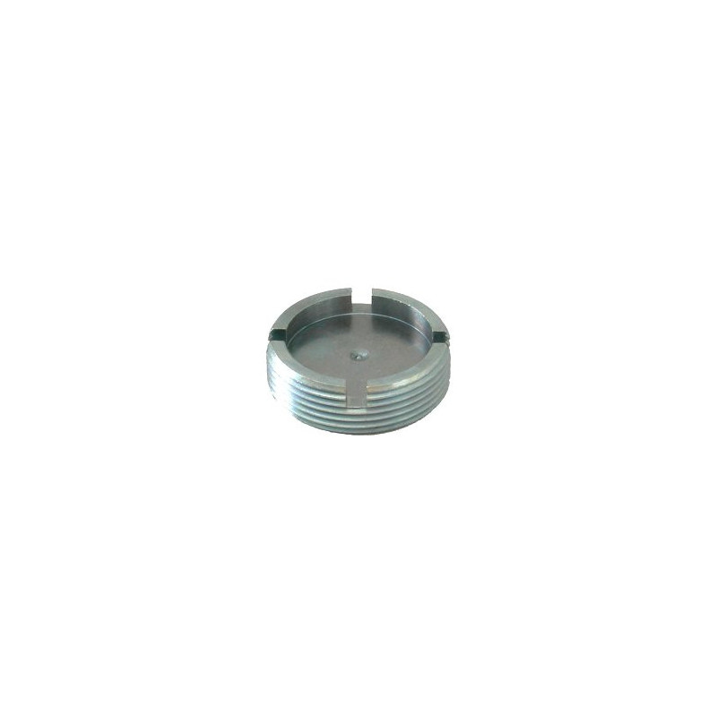 Nut for track rod ball joint on bottom