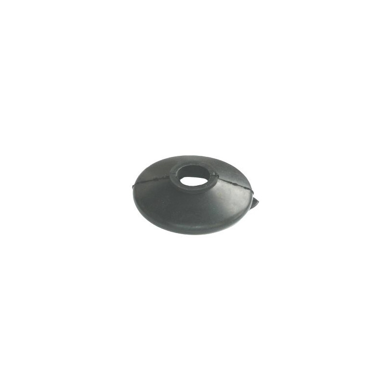 Grease cap for pin bearing front axle, rubber