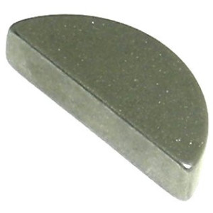 Woodruff key for driveshaft