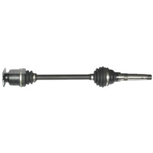 Driveshaft homokinetic left side, complete, right-hand threaded