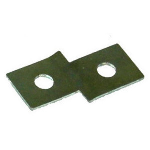 Securing plate for wheel bearing nut for outer side
