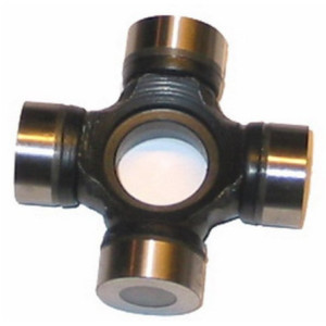 Cardan joint drive shaft, wheelside with hole