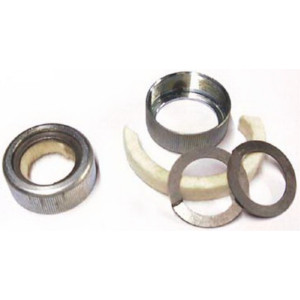 Tapa con rodaja y anillo de fieltro para transmisión