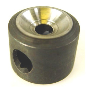 Distance tube for steering rack ball pin cups